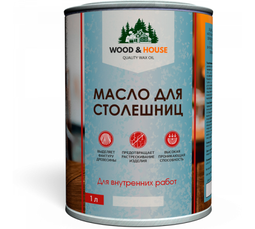 Заказать МАСЛО ДЛЯ СТОЛЕШНИЦ WOOD & HOUSE в Евпатории, Республика Крым