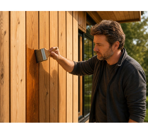 Купить МАСЛО ЗАЩИТНОЕ ДЛЯ ФАСАДОВ WOOD & HOUSE в Евпатории, Республика Крым